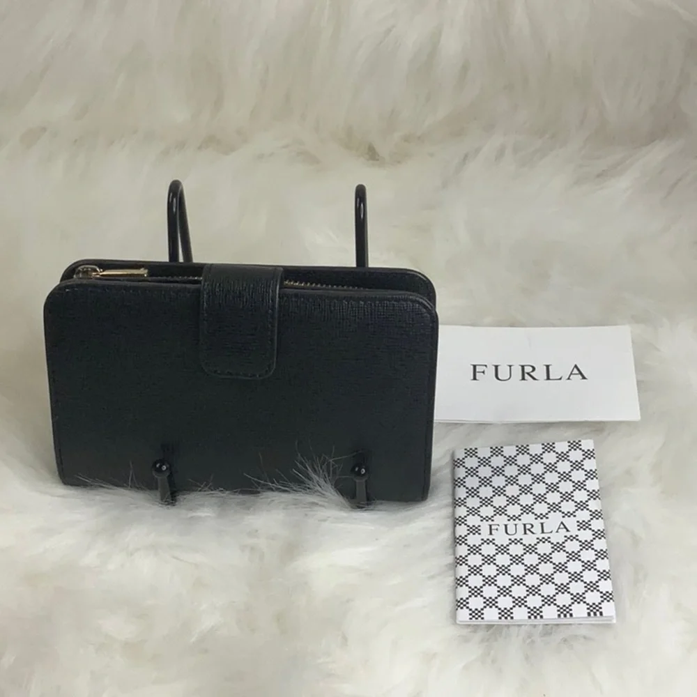 Furla Camelia Black Women's Wallet (NWOT) - Picture 4 of 17